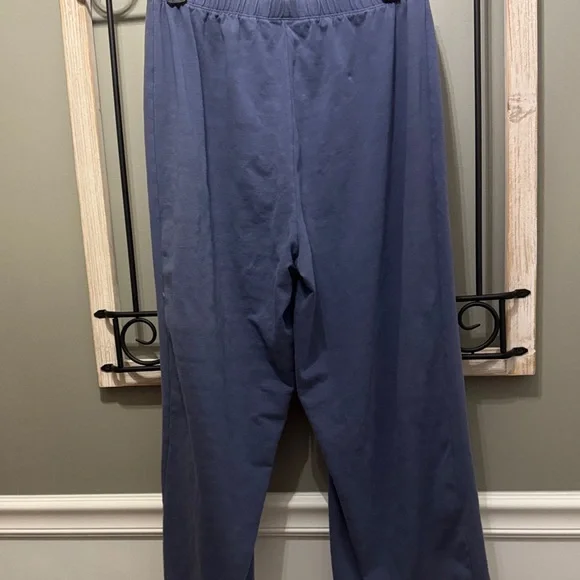 Soft Surroundings Slate Blue Pants with Button Details - Picture 8 of 8